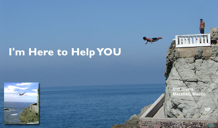 Cliff Divers Mazatlan, Mexico